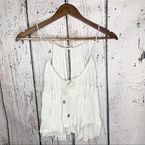 •Free People•White Tank•XS